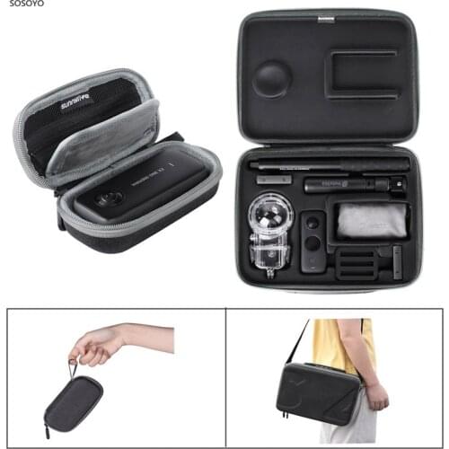 Mini Storage Bag Multifunctional Protable Carrying Case Box For Insta360 One X2 / X Panoramic Camera Accessories