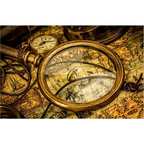 Colorful print Wall Tapestry Wall Hanging Psychedelic Tapestry Decor for Bedroom Living Room Ancient map M441