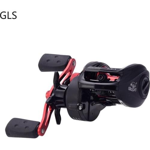 GLS NEW Baitcasting Fishing Reel 8KG Max Drag Right and Left Hand Strong/Sturdy Fishing Wheel