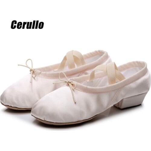 Canvas Ballet Shoes for Dancing Pointe Satin practice shoes yoga dance cat claw shoes Dance Ballet Slippers Shoes B43