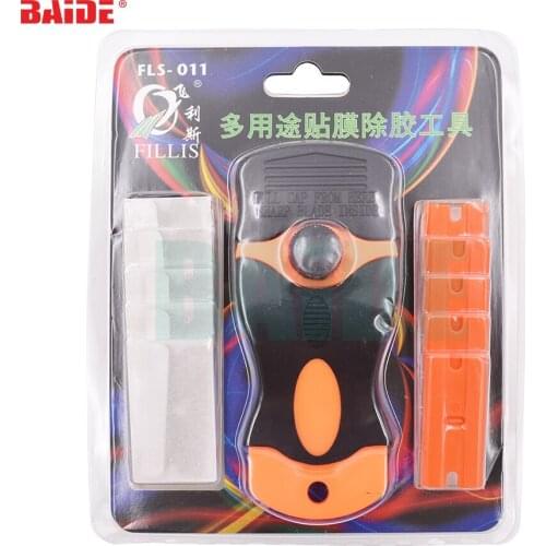 Hand Portable Safety Scrapers For LCD Screen Glass Cleaning Sticker Glue Remover Glass Scraper Cleaner Knife 200pcs/lot