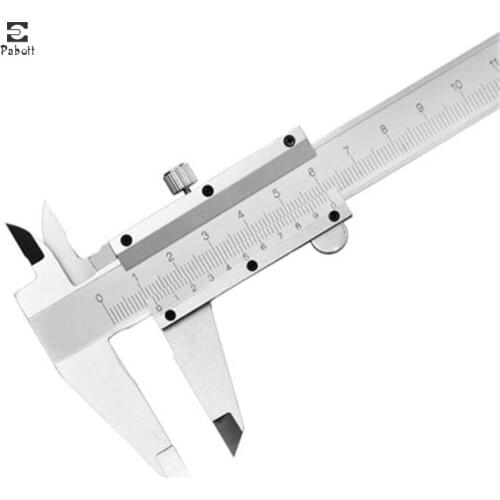 Vernier Caliper 0-150mm 0.02mm 6 inch High Carbon Steel Metric Micrometer Depth Gauges With Box NWR09