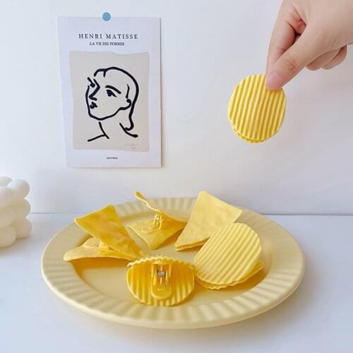 Cute Potato Chip Clip Plastic Storage Clip Jewelry Clips Mini Clip Wrap Around Creative Clips Stationery School Supplies