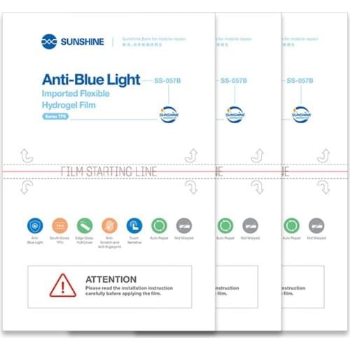 Universal sunshine hydrogel film,mobile phonee screen protective film,Tablet IPAD HD matte film,sunshine SS-057A ss-057,ss-057H