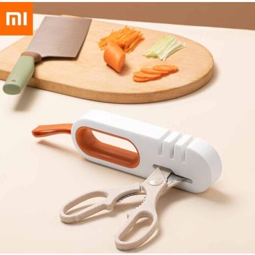 Xiaomi Professional Knife Sharpener Multi 4 In 1 Kitchen Scissors Sharpening Stone Whetstone Grinder Sharpener Drill Machine New