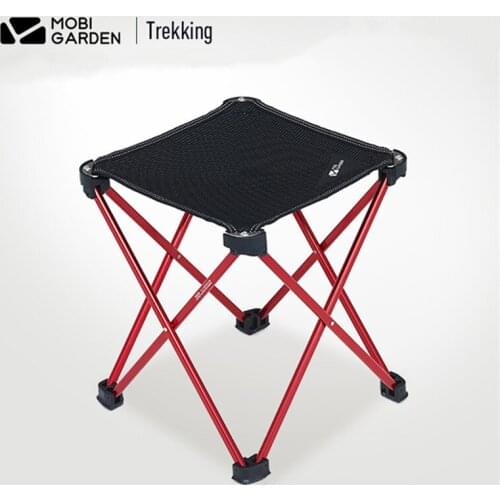Mobi Garden outdoor folding chairs ultra light portable fishing chairs picnic outdoor camping chairs beach chairs outdoor furnit