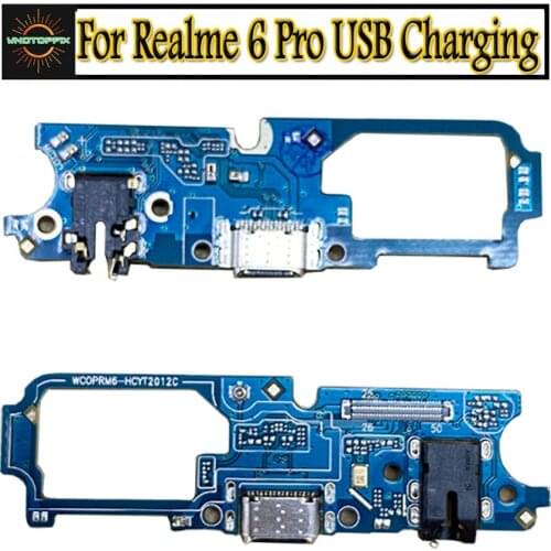 For Oppo Realme 6 Pro USB Charging Connector Charger Port Dock Plug Connector Board For Realme 6Pro RMX2061 Charging Port Cable