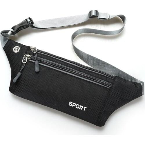 Hot Sale Fanny Pack Female New Sports Fashion Waterproof Chest Handbag Unisex Waist Bag Ladies Waist Packs Belly Belt Bags Purse