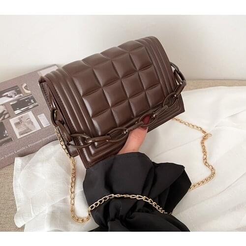 Famous Designer Women High Quality PU Leaather Shoulder Bags Female Chians femme Crossbody Massage Bags luxury brand handbags