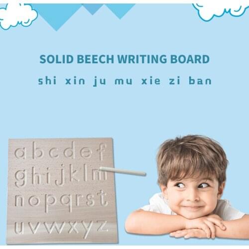 1pc Baby Early Education Puzzle Montessori Wooden Digitals Board 0-9 Digital Cognition Writing Practice Teaching Aid Baby Gifts