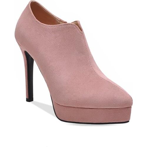 19 years in early spring the new fashion is fine with ultra-high with waterproof table size code 33-43 mouth pointed