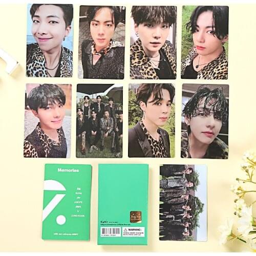 Bangtan Boys Memories of 2020 Memories with The Same Self-made Peripheral Small Card Random Card Kpop JUNG KOOK JIMIN V SUGA