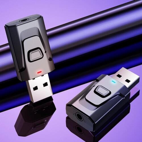 Bluelans Bluetooth Adapter Receive Transmit 4 In 1 Mini LCD Display USB Adapter for Computers