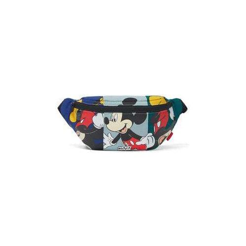 New Disney Mickey Mouse Childrens Cartoon Chest Bag Girl Boy Messenger Bags Minnie Mickey Nylon Waist Bags Coin Purse