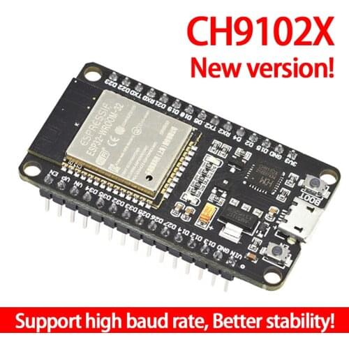 1PCS ESP32 Development Board WiFi+Bluetooth Ultra-Low Power Consumption Dual Core ESP-32 ESP-WROOM-32 CH9102X
