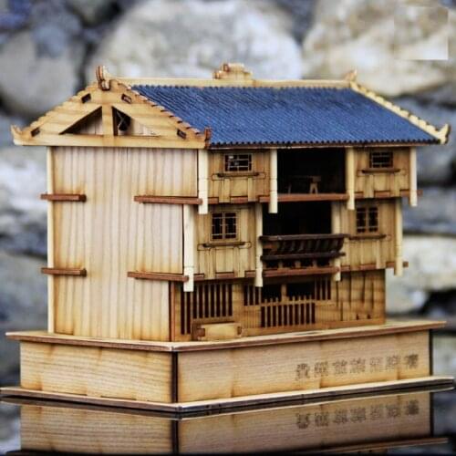 Chinese minority architectural model House model building kits