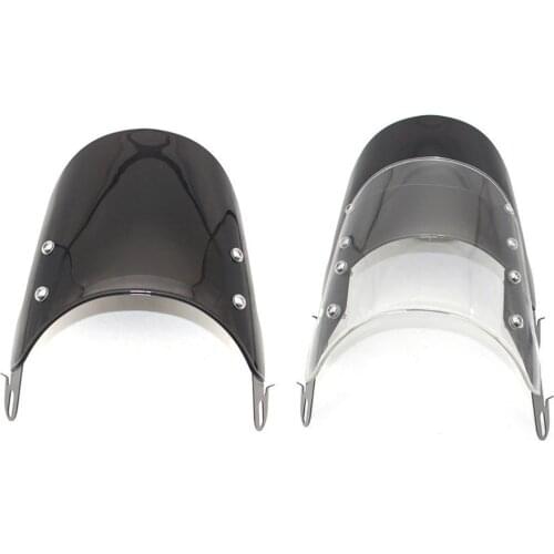 Motorcycle Windshield Windscreen Wind Deflector Headlights Deflector Universal For HONDA SUZUKI 5-7 Inch Moto Accessories