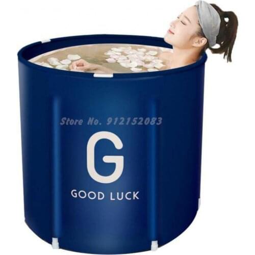 Foldable Bath Bucket For Household Adults 200 Kg No Installation Net Red Whole Body With Sweat Steaming Bath Bucket Automatic He