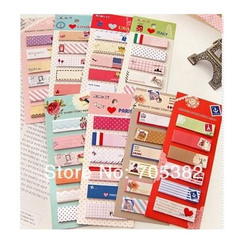1PC Lovely cartoon style Memo Pads,cute sticky note gift stationery supplies(ss-1217)