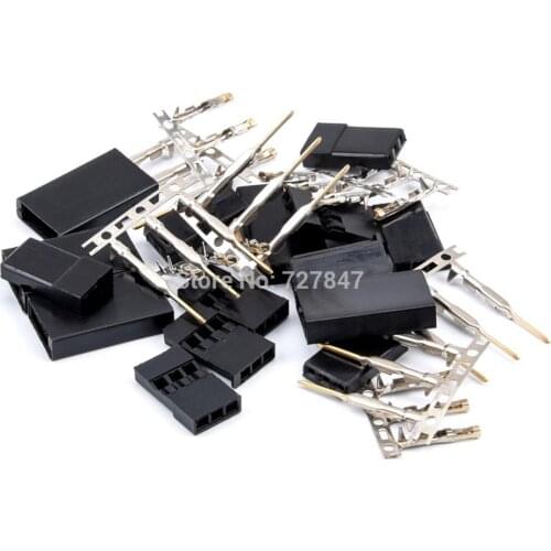 10/ 20pair Male / Female Connector For RC Model Servo Connector Wire Model Receiver Battery ESC Connection