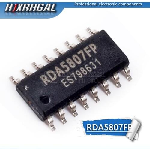 10pcs RDA5807FP SOP-16 RDA5807 SOP 5807FP SOP16 SMD HJXRHGAL