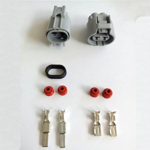 2 Pin Waterproof Electronic Fan Plug Male and female Automobile Fan Plugin Connector DJ7021Y-4.8-11/21