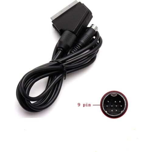 9 Pin RGB Scart Cable Cord For Sega Genesis 2 Mega Drive MD 2 FOR Sega CDX 32x Nomad
