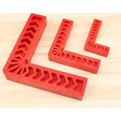 90 Degree Positioning Squares Plastic Clamping Square Right Angle Clamp Woodworking Carpenter Tool CLH@8
