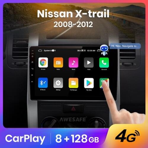 AWESAFE PX9 for Nissan X-trail t31 2007-2013 X trail Car Radio Multimedia video player GPS No 2din 2 din Android 10.0 2GB+32GB