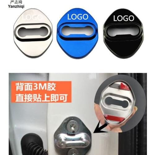 Free shipping 4pcs/lot stainless steel Door Lock Decoration Protection Cover case for Axela CX 5 CX-5 Mazda 3 mazda 6 mazda 323