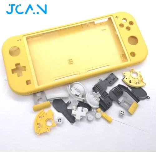 Full Cases Original Shell Case faceplate for Switch Lite Replacement ZRL cover NS Game Console shell housing With Little Parts