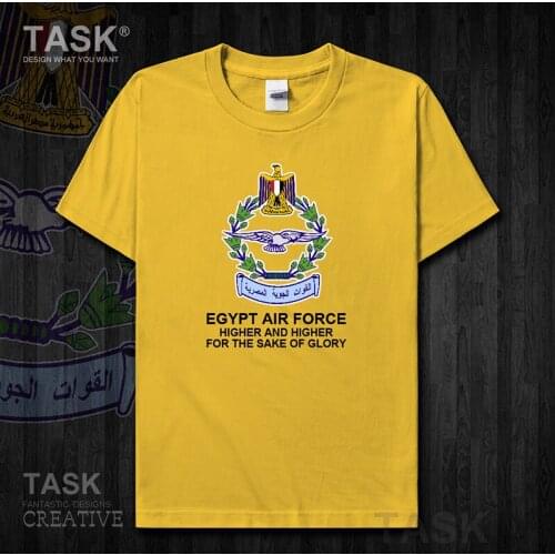 Air Force Egypt EGY Egyptian EG casual jerseys t shirt new Tops t-shirt Short sleeve clothes sports Army Tactical Military 01