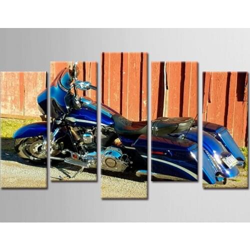 HD Printed Beautiful Outdoor motor Painting Canvas Print room decor print poster picture canvas Free shipping/E-WY-30