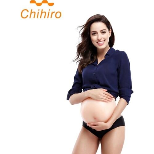 100% Artificial Silicone Fake Pregnant Belly 2-6months Show Props for Crossdressing Actor Woman Cosplay Pregnancy Jelly Belly