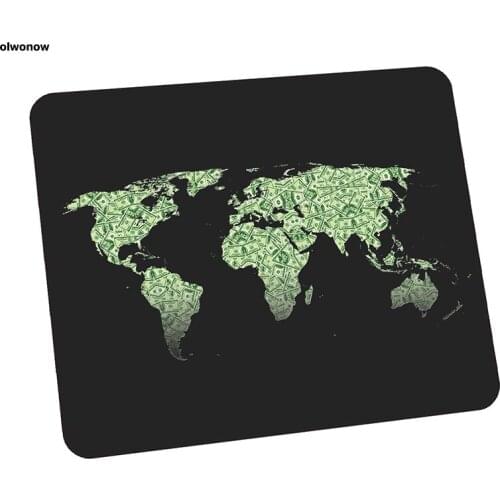 World map mouse pad gamer locked edge 35x30cm notbook mouse mat gaming mousepad hot sales pad mouse PC desk padmouse