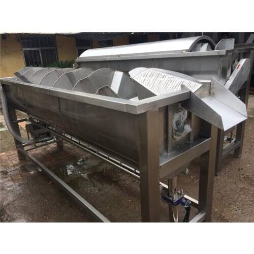 Commercial chicken feet claw spiral pre-cooling machine chicken feet chilling machine