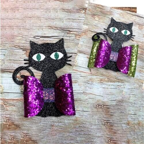 Bow cat metal cutting die 2020 sentcil template DIY scrapbook deco paper card embossing stamps and dies 2020 new metal dies