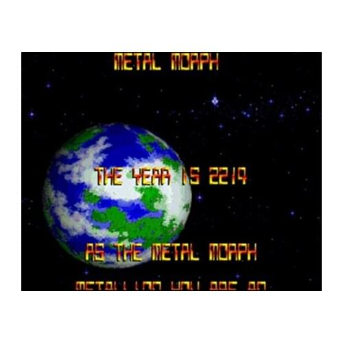 Metal Morph 16 bit Big Gray Game Card For NTSC Game Player Drop Shipping