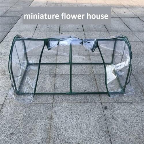 Miniature flower house balcony greenhouse gardening and vegetable planting equipment hothouse brooder horticulture