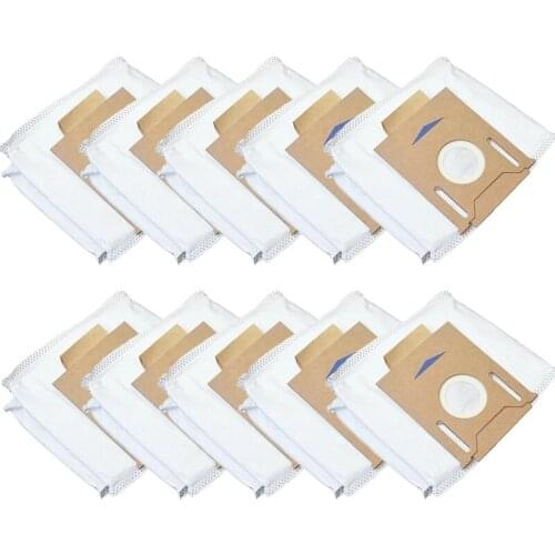 Dust bags For ECOVACS DEEBOT OZMO T8 AIVI MAX Robot Vacuum Cleaner High Capacity Leakproof Dust Bag Accessories Parts Kit