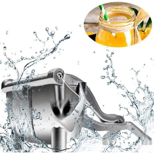 Manual Juice Squeezer Aluminum Alloy Hand Pressure Juicer Pomegranate Orange Lemon Sugar Cane Juice Kitchen Fresh Fruit Juicer