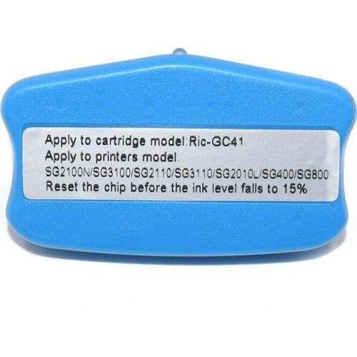 GC41 Cartridge Chip Resetter for Ricoh SG3100 SG2110 SG2100 SG3110 SG2010 SG7100 Printer