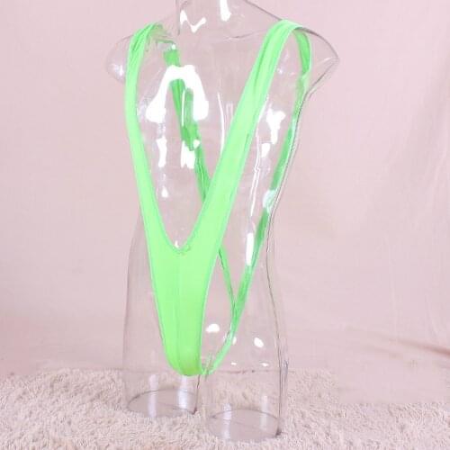 SHENGRENMEI Mens Bodysuit Lingerie Male V-strap Nightwear Sexy Underwear Mans Jumpsuit Temptation Nighties Guy Cool Sleepwear