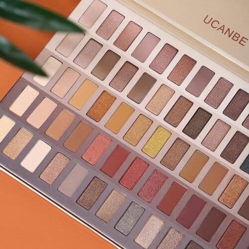 Ucanbe Luxury Gathering 60 Colors Eyeshadow Palette Shimmer Makeup palette Smoky Pigment Matte Shadows Fashion Beauty Cosmetics