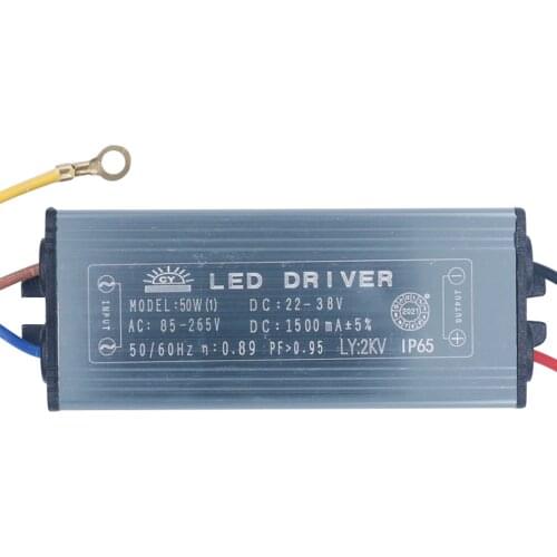 Waterproof LED driver 10W 20W 30W 50W Waterproof High Power Supply LED Driver AC85-265V Input Electronic LED Driver Transformer