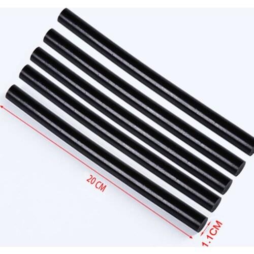 High Adhesive Black Hot Melt Adhesive Stick Wig Paste Car Repair Adhesive Black Hot Melt Adhesive Strip for Electric Glue Gun