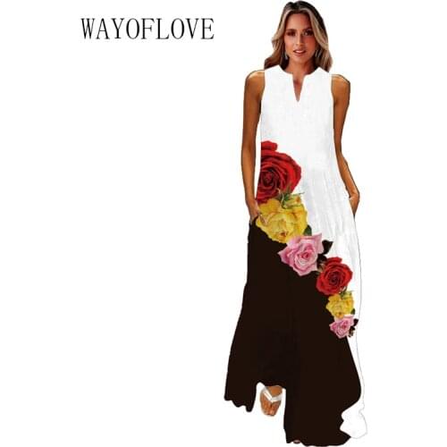 WAYOFLOVE Long Summer Dresses
