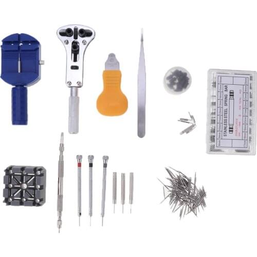 14 PCS Portable Watch Repair Tools Kit Set Back Case Opener Remover Tool Set