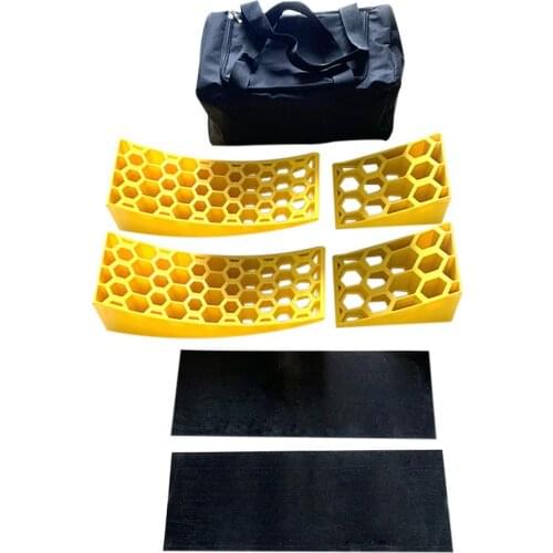 2pcs Camper Levelers SUV Car Wheel Chocks RV Outdoor Balance Cushion Slope For Leveling And Raising Auto Anti-Slip Device