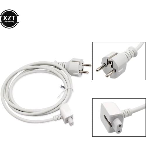 1.8M AC Power Adapter EU Europe US Plug Extension Cable for Mac MacBook Pro Air Laptop for IPAD IPHONE Charger Cord Type